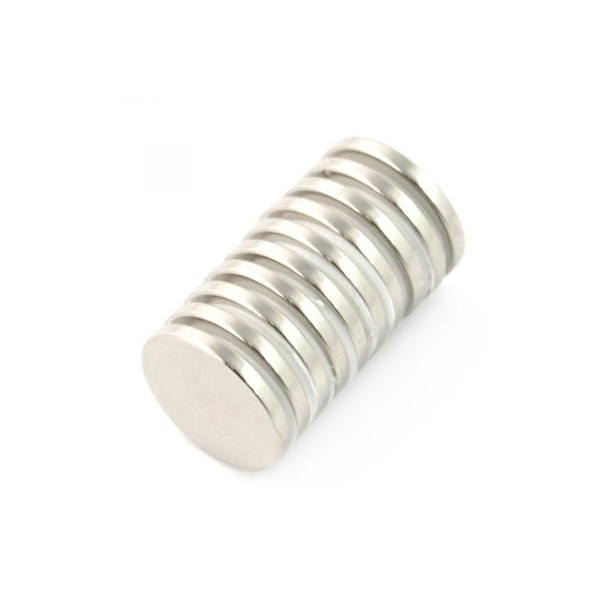 Oem Neodimio magnetas 17x2mm - 10vnt