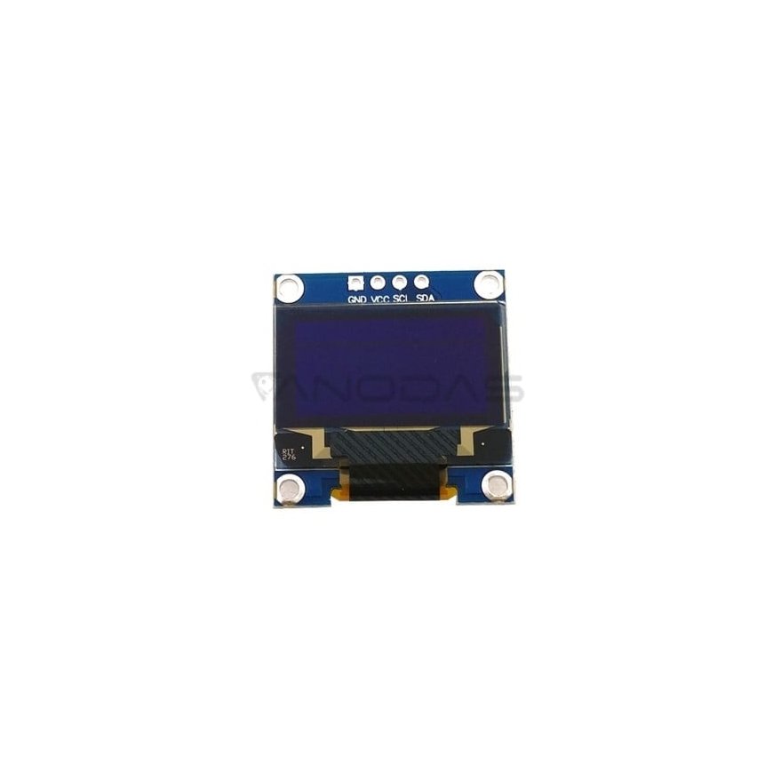Oem OLED ekraan 0.96" 128x64 I2C - valge