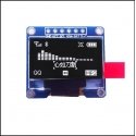OEM OLED-näyttö 0,96" 128x64 I2C:llä - valkoinen OEM OLED-näyttö 0,96" 128x64 I2C:llä - valkoinen