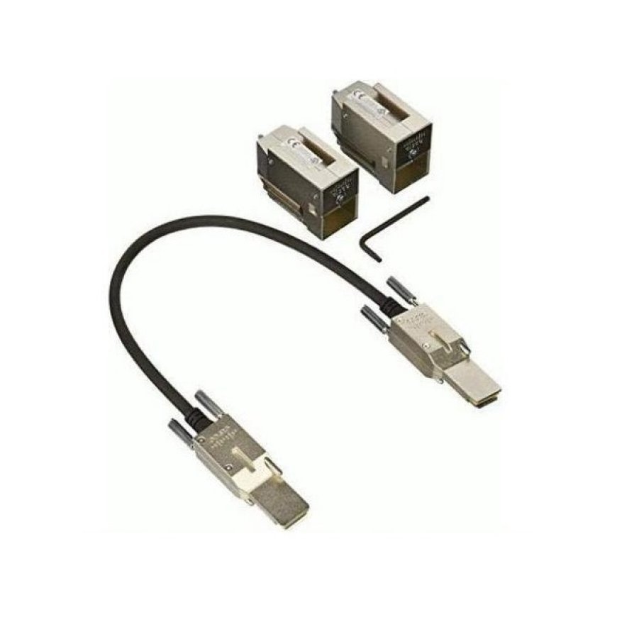 Cisco C9200L-STACK-KIT InfiniBand/fibre optic cable 0.48 m Black, Grey