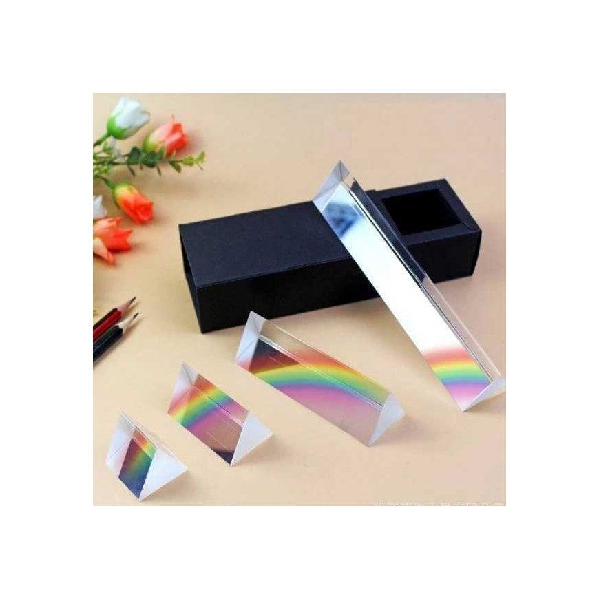 OEM Triangular optical prism 30x30x30x150mm - glass – 2
