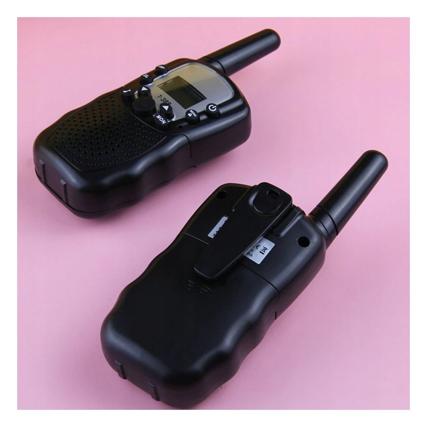 Наушники RETOO Walkie Talkie коротковолновая рация 8 PMR с фонариком до 3 км - комплект 2 шт.