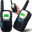 Ausinės RETOO Walkie talkie 8 PMR su žibintuvėliu iki 3 km - komplektas 2 vnt.