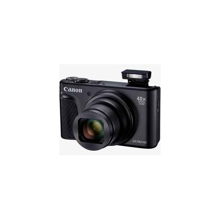 Canon PowerShot SX740 HS Lite Edition 1/2.3" Kompakta kamera 20,3 MP CMOS 5184 x 3888 pikseļi Melns – 5