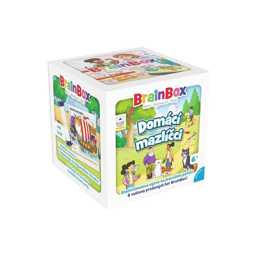 Adc Blackfire Asmodee BrainBox - mājas mīluļi