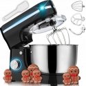 Virtuvinis kombainas RETOO Robot planetarny mikser 3w1 hak, trzepaczka, mieszadło, 6 lygių, misa 6 l, 3200 W Virtuvinis kombainas RETOO Robot planetarny mikser 3w1 hak, trzepaczka, mieszadło, 6 lygių, misa 6 l, 3200 W