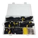 Oem Superseal 4 contact connector set – plug + socket, 4 contacts – hermetic connection – sealed Oem Superseal 4 contact connector set – plug + socket, 4 contacts – hermetic connection – sealed