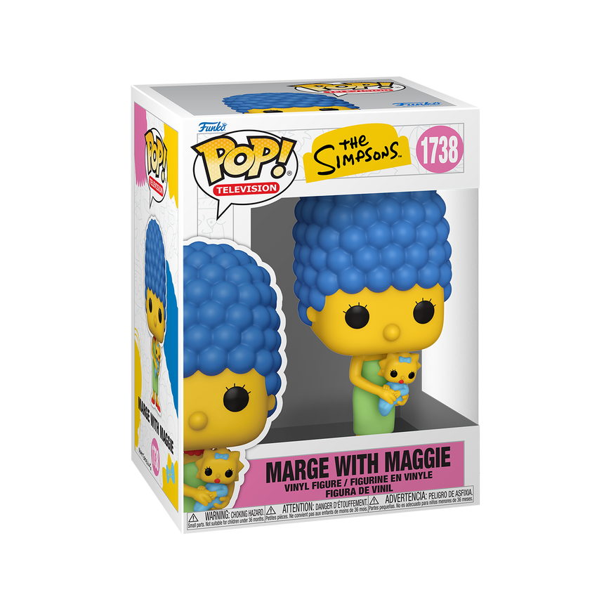 FUNKO POP! Vinyl: Фигурка: The Simpsons - Marge with Maggie