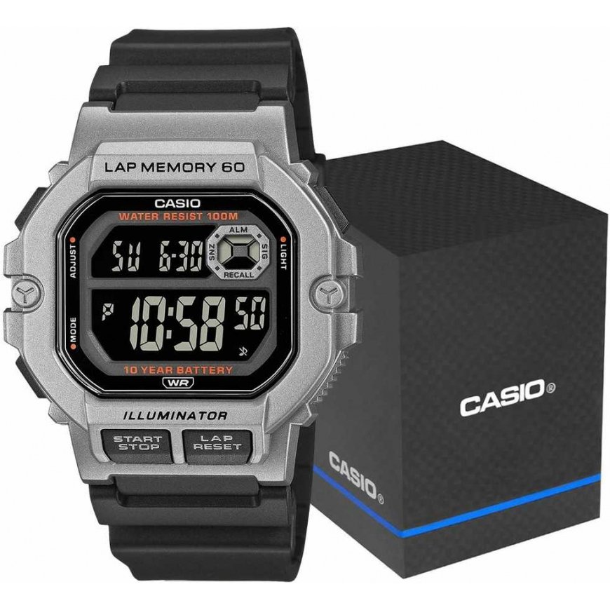 Casio Laikrodis Casio kolekcija WS-1400H-1BVEF