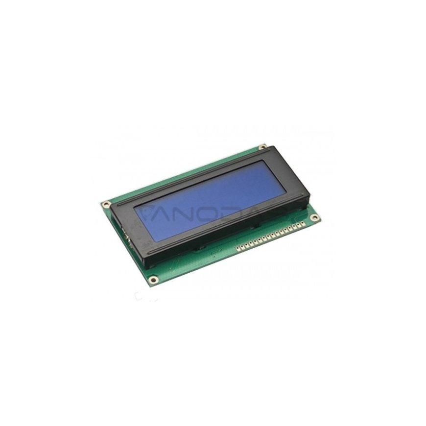 Oem 20x4 LCD-näyttö (sininen)