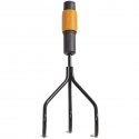 Fiskars QuikFit musta, Oranssi Harauskone Fiskars QuikFit musta, Oranssi Harauskone