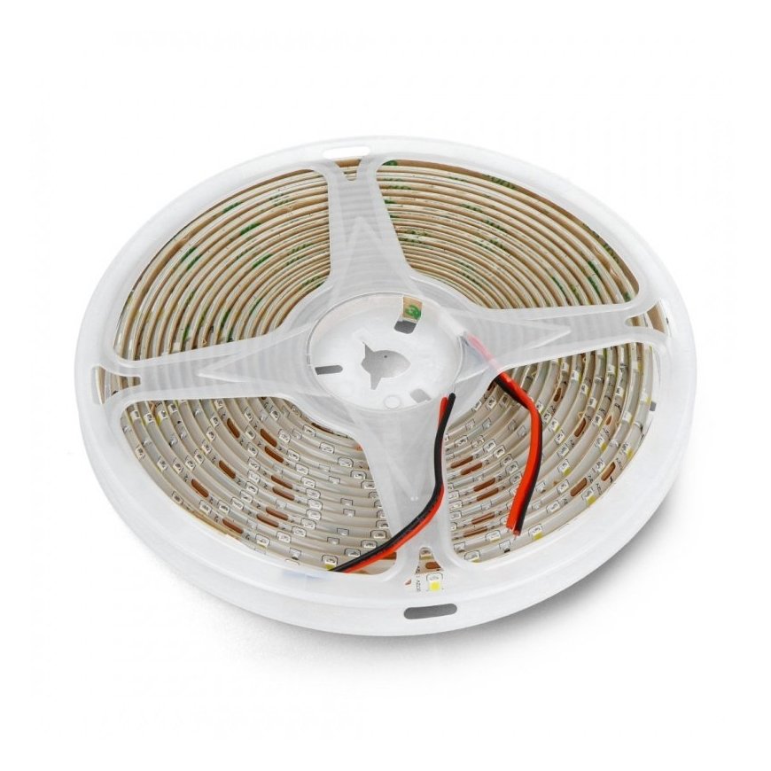 OEM LED strip SMD3528 IP65 4.8W, 60 LEDs/m, 8mm, neutral white - 5m – 2