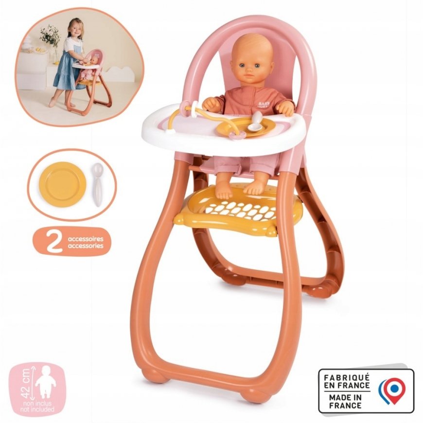 SMOBY Baby Nurse barošanas krēsls 220388 – 2