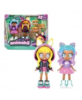 Animaki doll set, Cyberpunk / Gamer