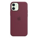 Apple iPhone 12 mini Silicone Case with MagSafe - Plum