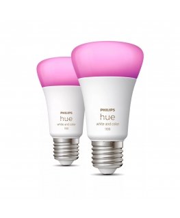 Philips Hue White and colour ambience A60 – E27 smart bulb – 1100 (2-pack)