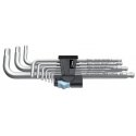 Wera 05073544001 sešstūru uzgriežņatslēga L veida sešstūra atslēgu komplekts Metriska 9 pcs Wera 05073544001 sešstūru uzgriežņatslēga L veida sešstūra atslēgu komplekts Metriska 9 pcs