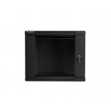 Lanberg WF01-6609-10B rack cabinet 9U Wall mounted rack Black Lanberg WF01-6609-10B rack cabinet 9U Wall mounted rack Black