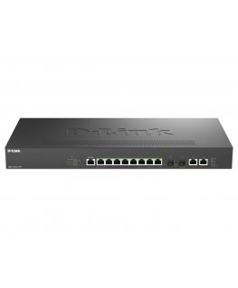 D-Link DMS-1250-12TP/E võrgulüliti Juhitav 2.5G Ethernet (100/1000/2500) Power over Ethernet tugi Must