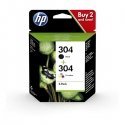HP No.304 Multipack Black/Tri-color 3JB05AE HP No.304 Multipack Black/Tri-color 3JB05AE