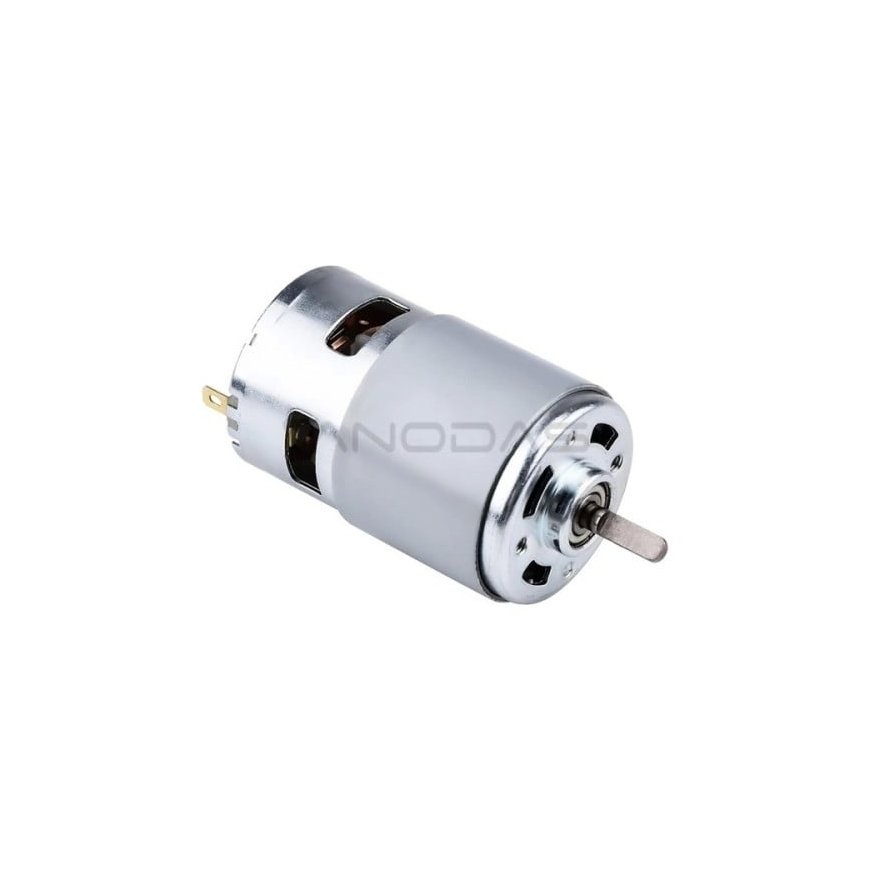 Oem Šepetinis mootor 775 - lõigatud teljega - DC 12V – 2