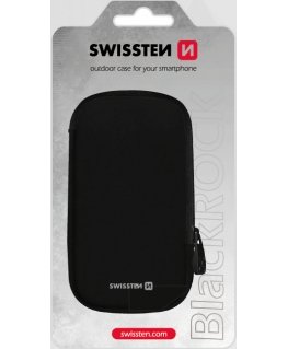 Swissten 65400200 mobiliojo telefono dėklas 16,3 cm (6.4") Krepšelis Juoda