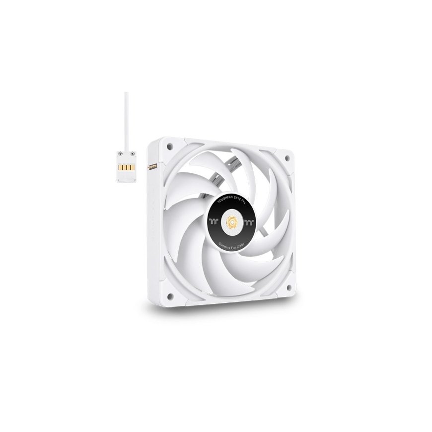 Thermaltake TOUGHFAN EX12 Pro Arvuti korpus Ventilaator 12 cm Valge 3 tk