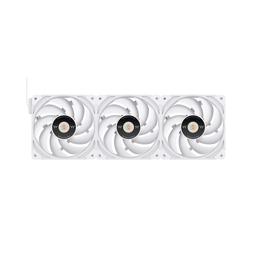 Thermaltake TOUGHFAN EX12 Pro Datora korpusam Ventilators 12 cm Balts 3 pcs – 3