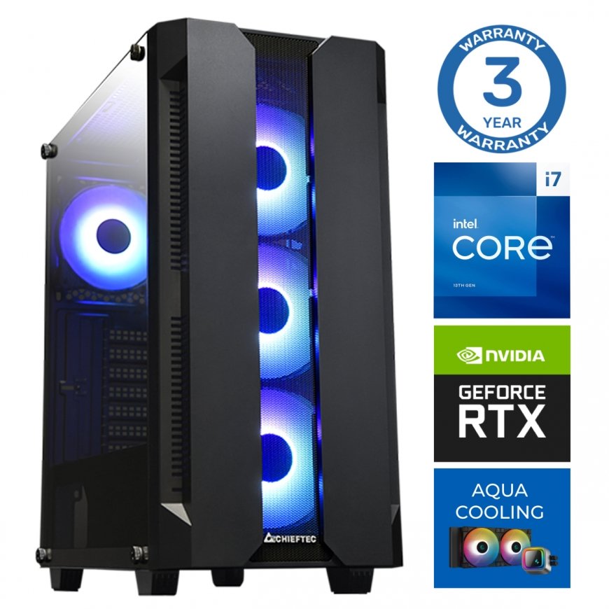 INTOP AQUA i7-14700F 64GB DDR5 2TB SSD M.2 NVME+2TB RTX5050 8GB ei-OS