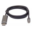 PremiumCord KU31HDMI08 video cable adapter 1.8 m HDMI Type A (Standard) USB Type-C Black PremiumCord KU31HDMI08 video cable adapter 1.8 m HDMI Type A (Standard) USB Type-C Black