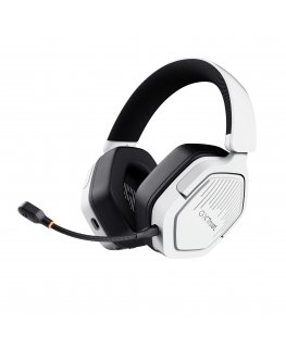Trust GXT 493W Carus Гарнитура Проводной и беспроводной Оголовье, Шлем Игровой USB Type-C / USB Type-A Bluetooth Белый