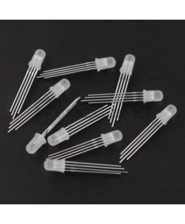 Oem 5mm RGB WS2811 LED diodu komplekts 10gab