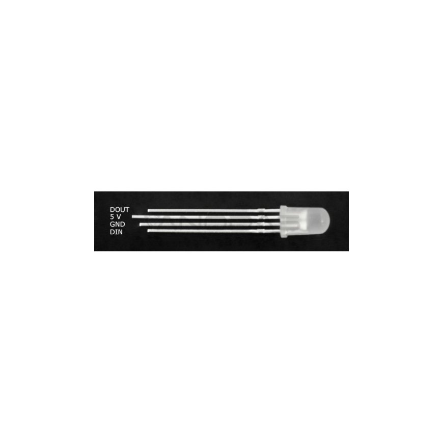 OEM 5mm RGB WS2811 LED diode set 10pcs – 2