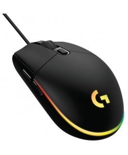 Logitech G203 Lightsync Gaming Mouse USB black
