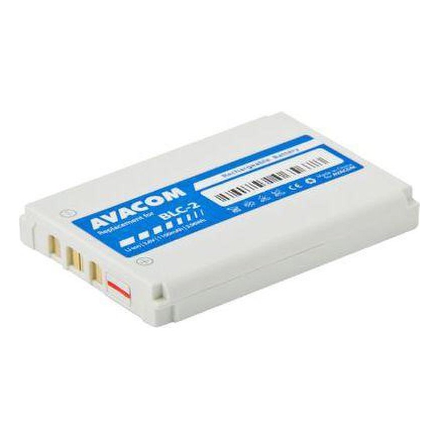 AVACOM LIČIO JONŲ 3,6 V 1100 mAh baterija telefonams NOKIA 3410, 3310, 3510 (pakaitinė BLC-2)