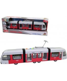MaDe 09025 - Raitiovaunu, joka toimii painovoimalla, valaisee ja puhuu suomea