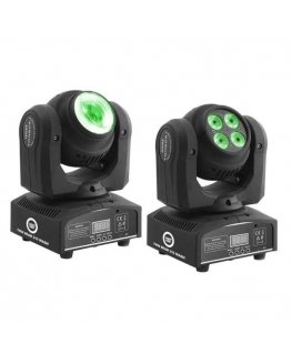 LIGHT4ME TWIN BEAM 210 mini moving head LED