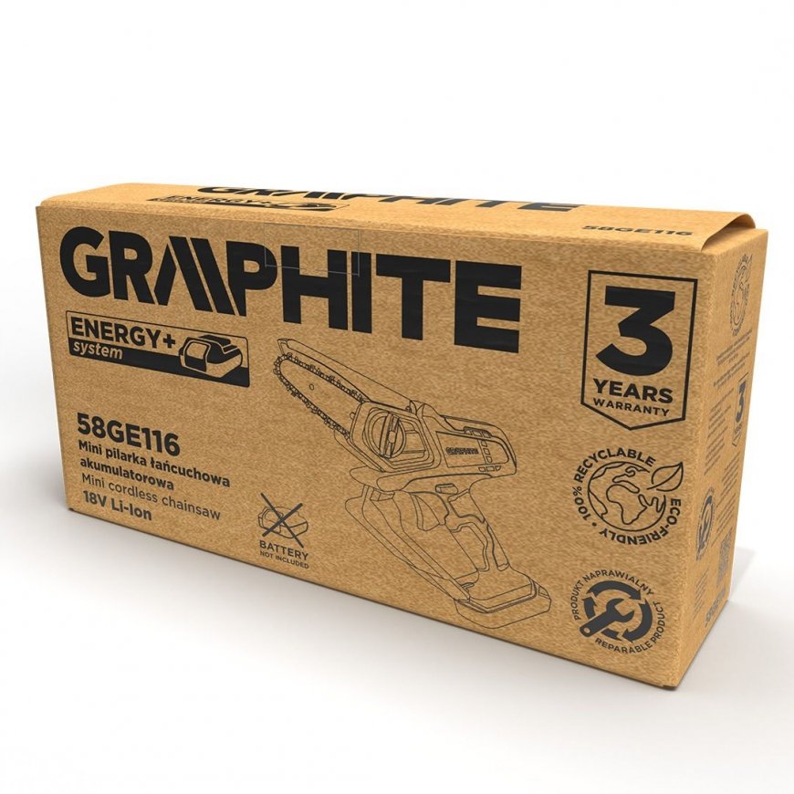Graphite 58GE116 motorzāģis – 2