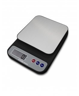 Keittiövaaka Rosberg R51651P, 5kg, 2xAA-paristot mukana, LE
