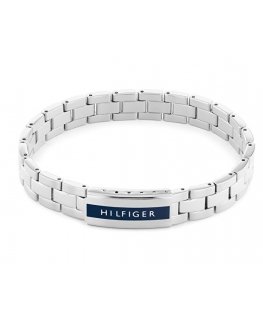 Tommy Hilfiger Plieninis apyrankė vyrams Iconic Stripes 2790485