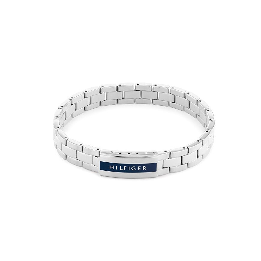 Tommy Hilfiger Plieninis apyrankė vyrams Iconic Stripes 2790485