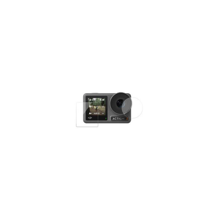 TELESIN stikla aizsargs DJI Osmo Action 5/4/3 – 2