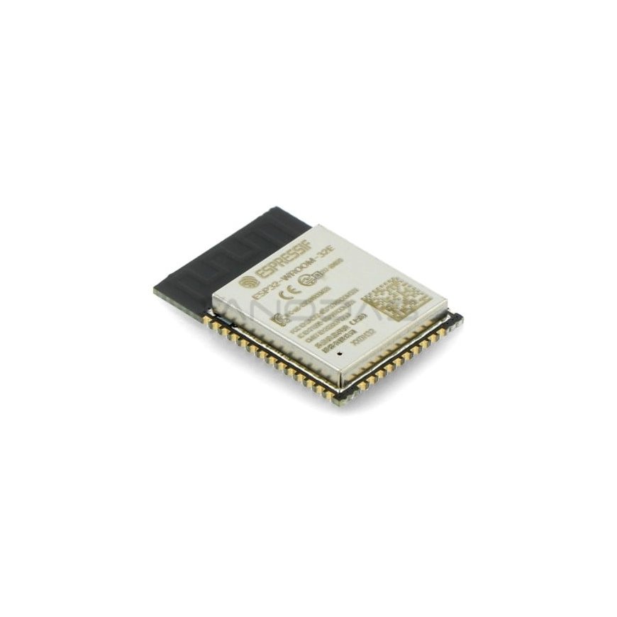 Oem WiFi + Bluetooth BLE modulis Espressif ESP32-WROOM-32E - SMD - 32Mbit - 4MB Flash – 2