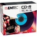 Emtec CD-R Vinyl Look 700 MB 10 kpl Emtec CD-R Vinyl Look 700 MB 10 kpl