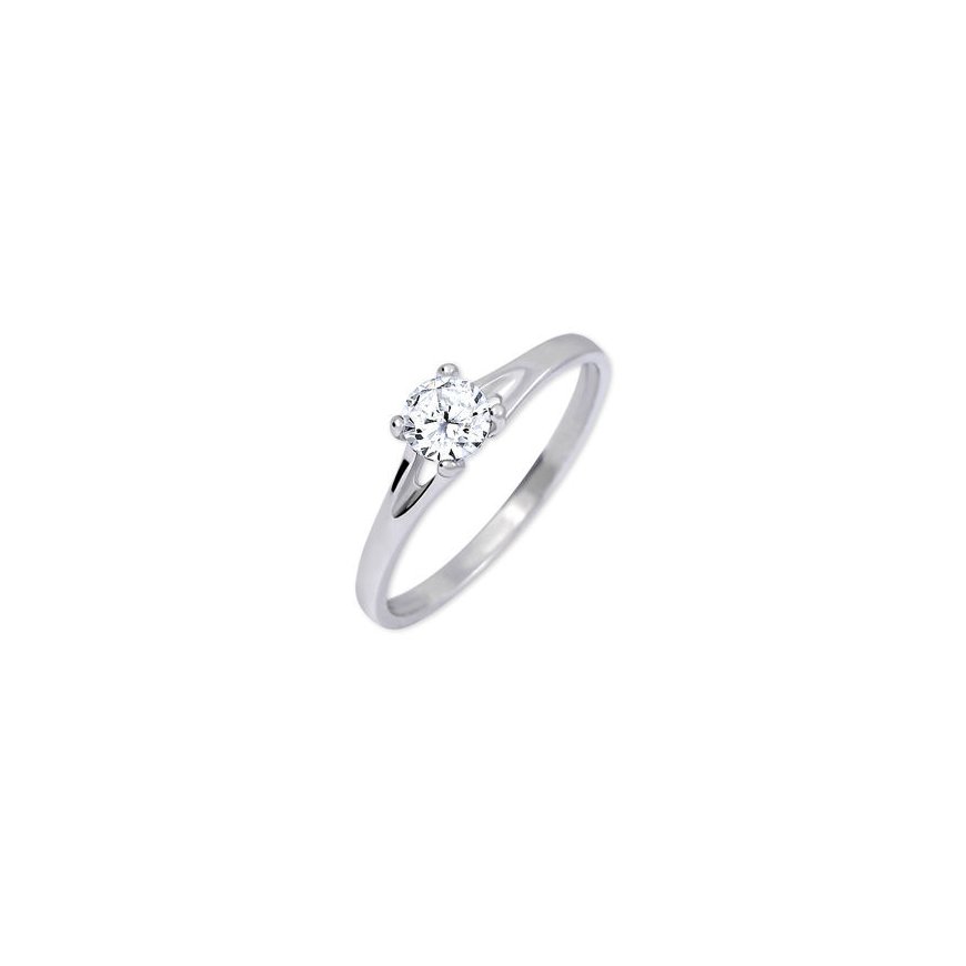Серебряные серьги в форме сердца Brilio Silver с цирконием EA1197W – 2