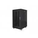 Lanberg FF01-6822-23B телекоммуникационная стойка 22U Отдельностоящая стойка Черный