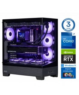 INTOP AQUA i7-14700F 64GB DDR5 1TB SSD M.2 NVME RTX5080 16GB WIN11Pro