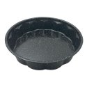 Form, round, metal, with non-stick coating, black, diameter 27.5 Form, round, metal, with non-stick coating, black, diameter 27.5
