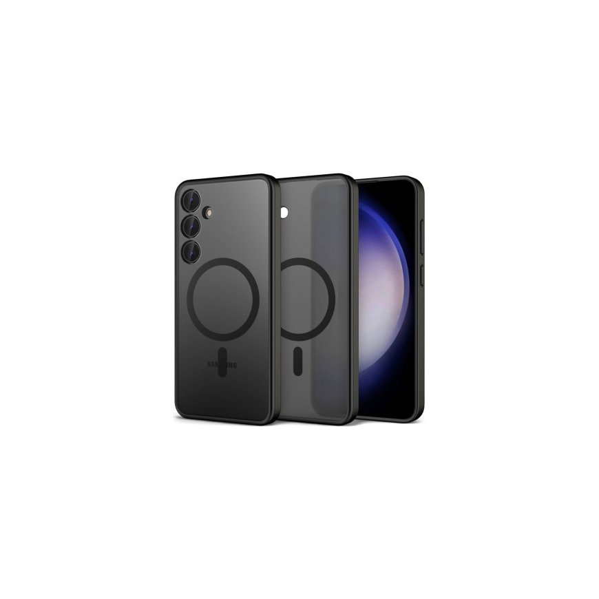Dėklas TECH-PROTECT MAGMAT MAGSAFE IPHONE 17 MATTE Juodas