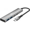 Goobay 76563 Slim 4-Port USB Hub, USB-C™ to USB-C™/USB-A Goobay 76563 Slim 4-Port USB Hub, USB-C™ to USB-C™/USB-A